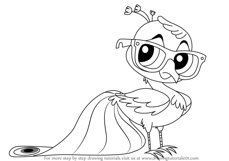 800x562 Learn How To Draw Basil From Littlest Pet Shop (Littlest Pet Shop