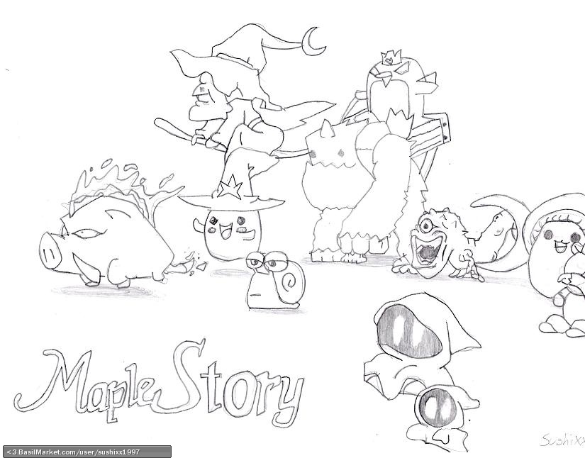 825x646 Maplestory Monsters
