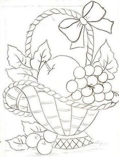 236x312 Image Result For How To Draw A Fruit Basket Things To Draw