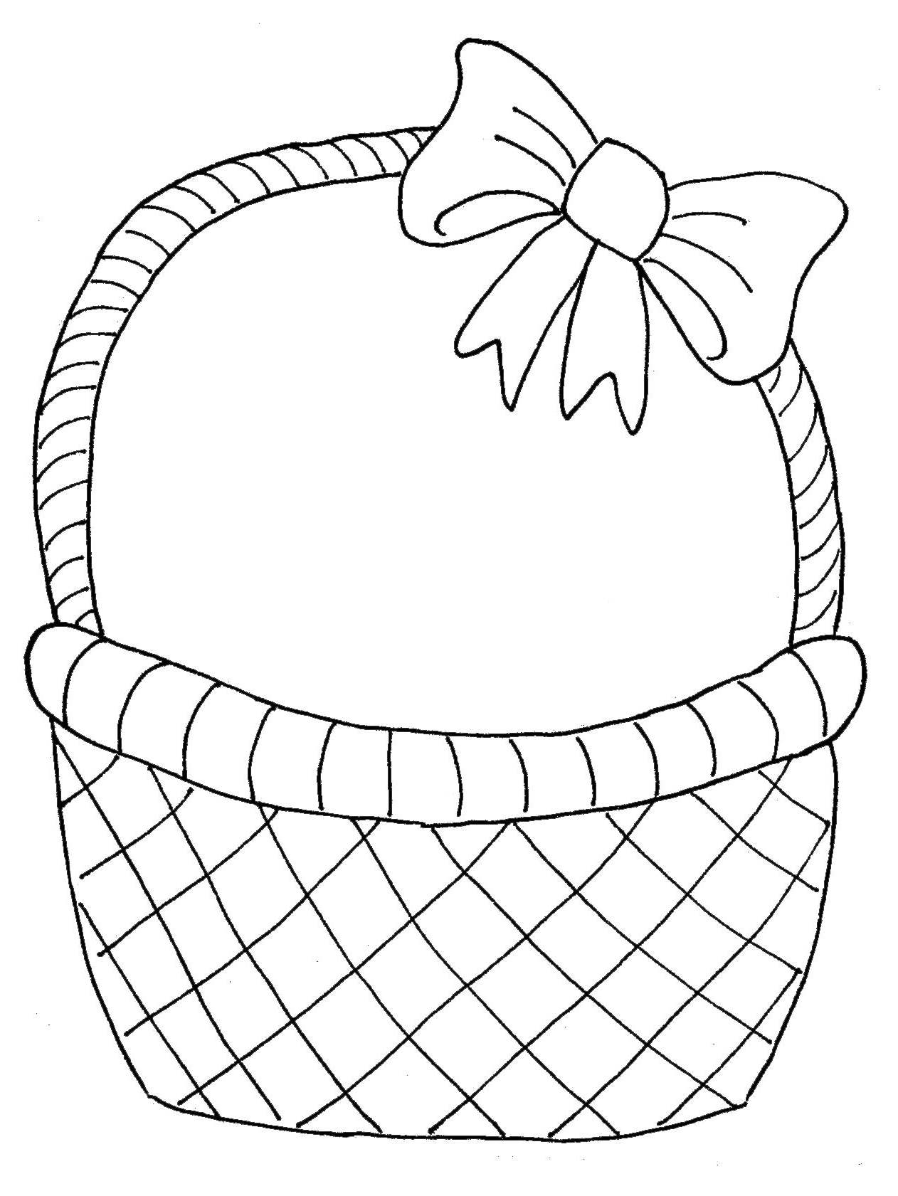 1262x1681 Flower Basket Drawing Step By Step