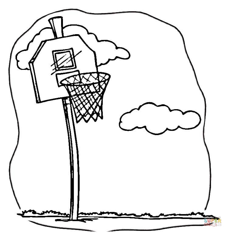 750x764 Basketball Coloring Pages Free Coloring Pages