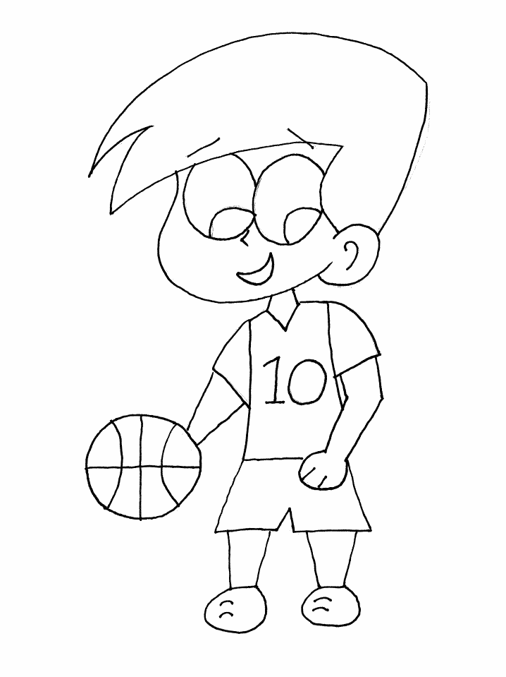718x959 Basketball Coloring Pages (17)