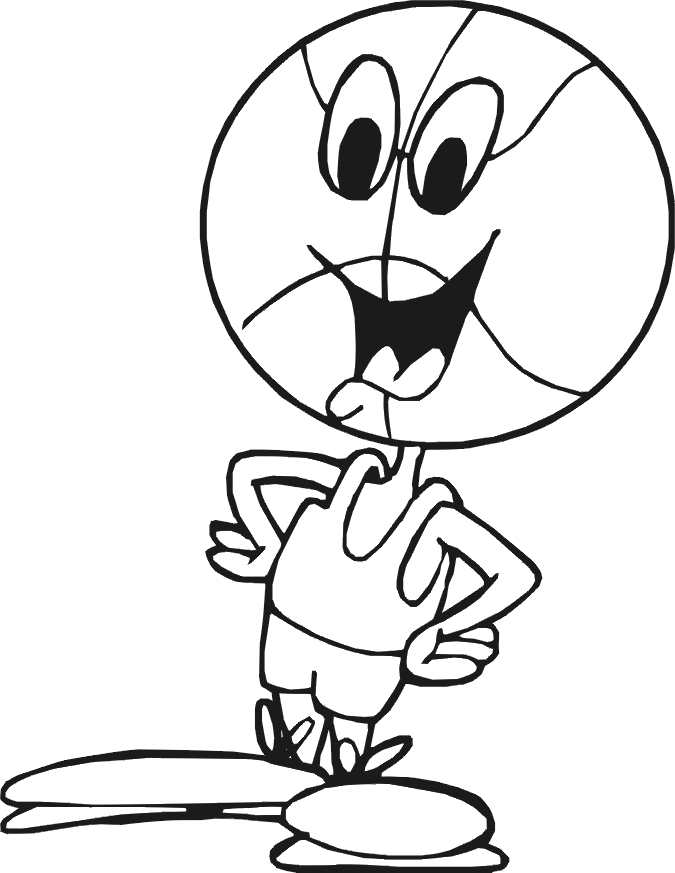 675x873 Printable Basketball 355769