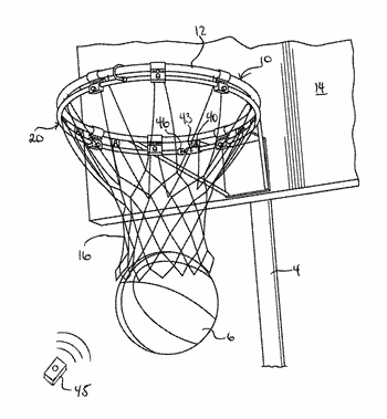 350x379 Basketball Related Patent Applications