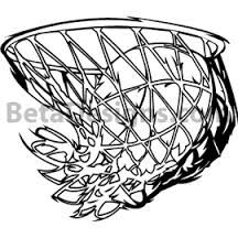 216x216 Basketball Hoop Decals