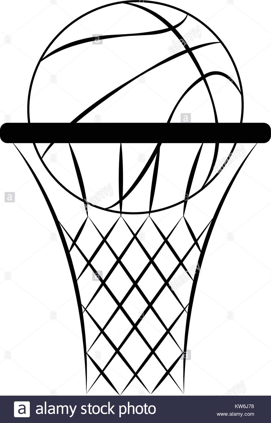 890x1390 Basket Ball Court Black And White Stock Photos Amp Images