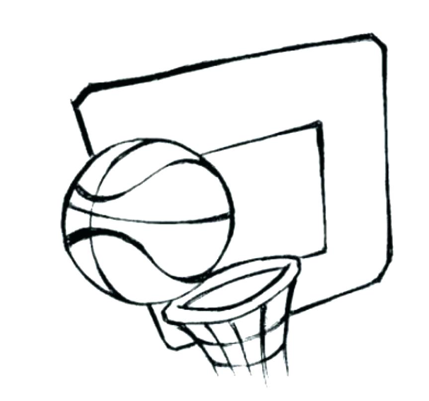 863x806 Basketball Color Pages Heat Basketball Coloring Pages This Is Red