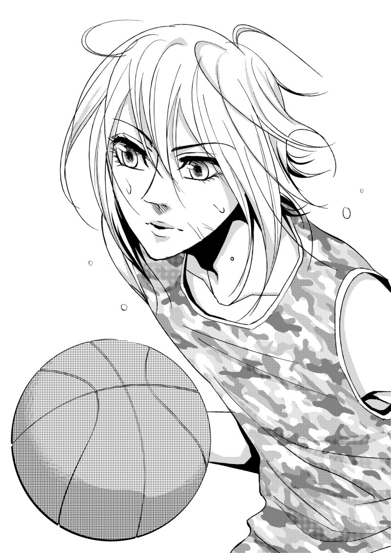 800x1132 Basketball Player By Tsubakin