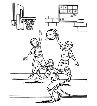 Basketball Player Drawing at GetDrawings | Free download