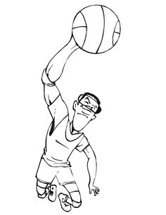 236x305 Basketball Player Coloring Page Coloring Pages