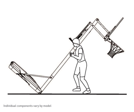 550x460 Lifetime Basketball System