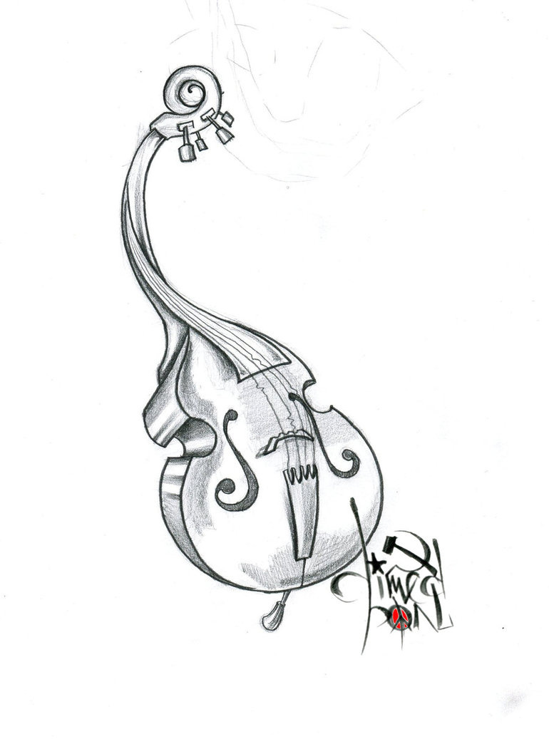 770x1037 Double Bass. By Dimed Roll