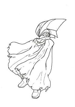 286x408 Megaman Bass Outlined By Jofthewind