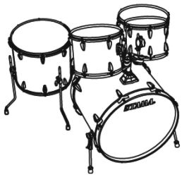 268x251 Tama Imperialstar Complete Drum Set