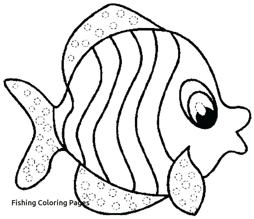 890x767 Bass Fishing Coloring Sheets Adult Printable Fish Pages Kid Crafts