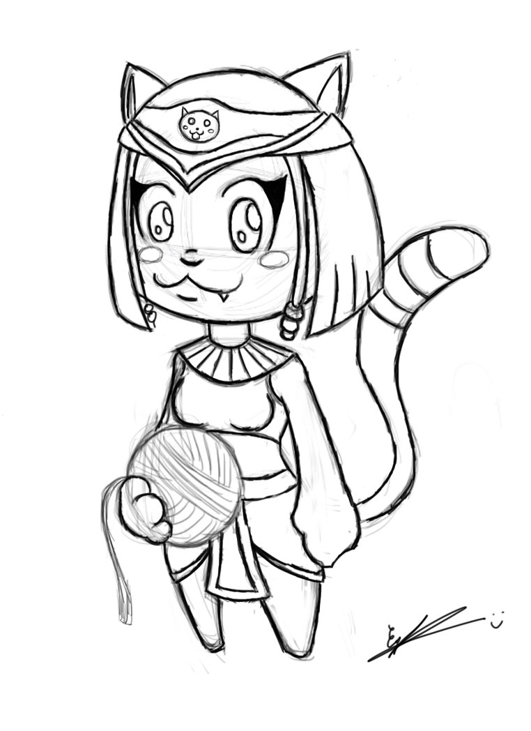 762x1048 Bastet By Enockkumbu