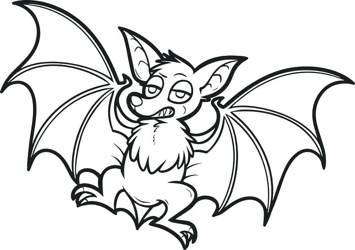 700x493 Minimalist Bat Coloring Pages Online Bats Free Printable Cartoon