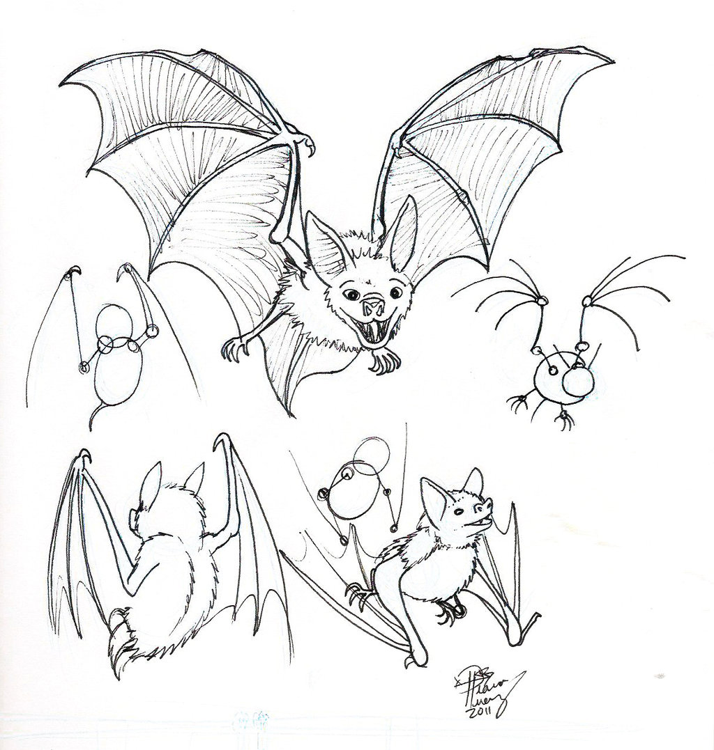 1024x1077 Draw A Bat 2 By ~diana Huang On I'M Drawing A Blank