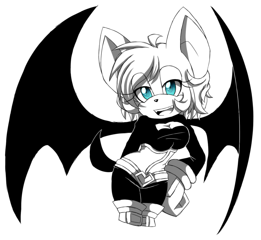 900x830 Sketch Rouge The Bat By Moriomii