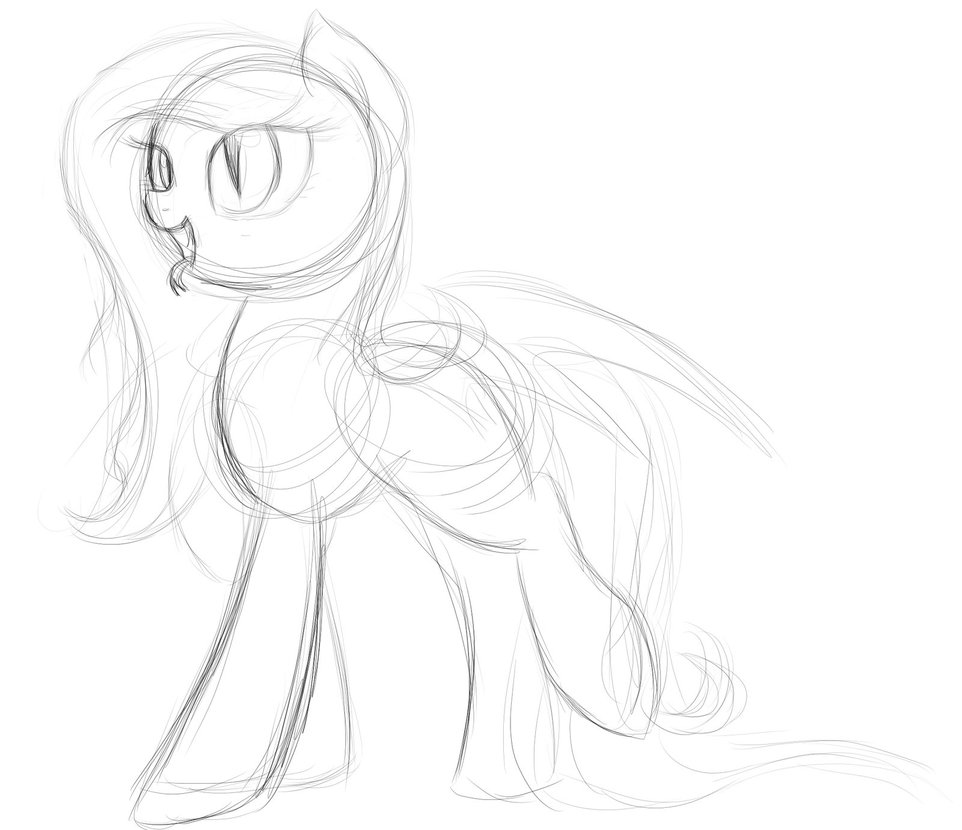 962x830 Vampire Bat Pony Sketch Thing By Pinkamenaspy