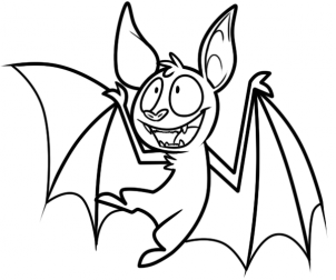 302x252 Bat Drawing
