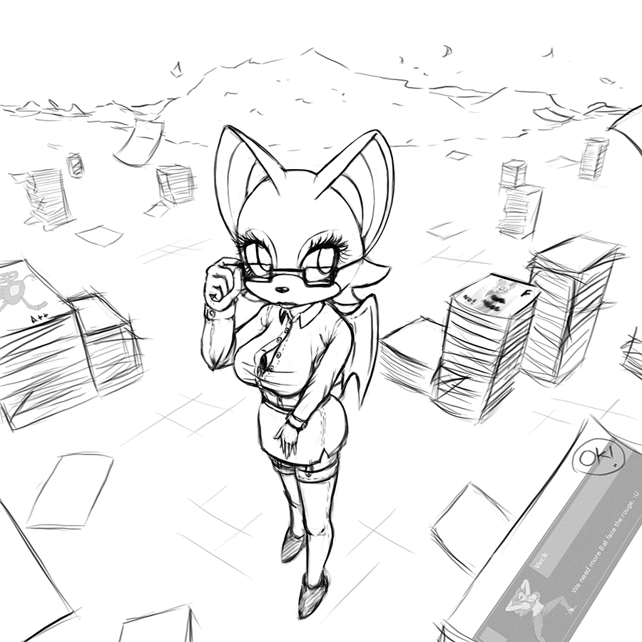 900x900 Bat Face The Rouge Weasyl