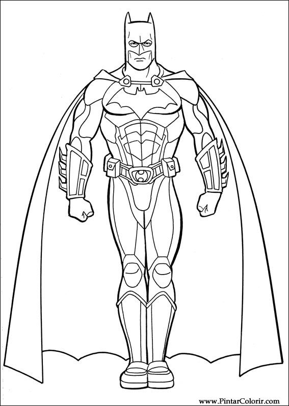 567x794 Drawings To Paint Amp Colour Batman