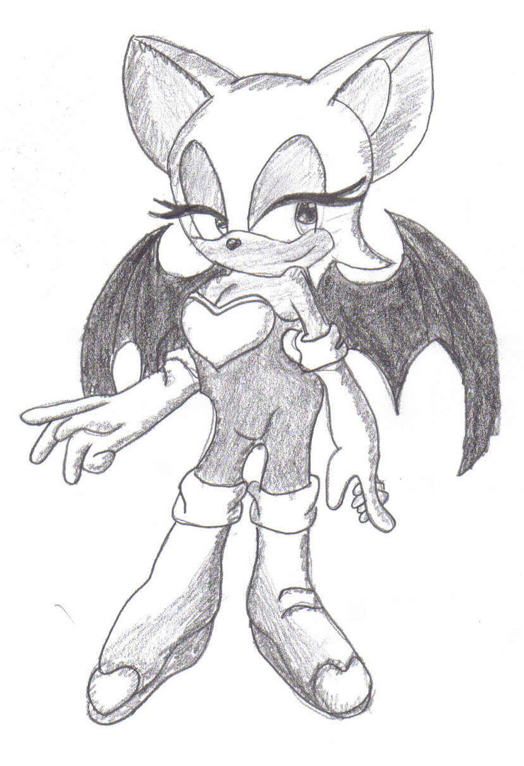 739x1080 Rouge The Bat By Ruby Stone