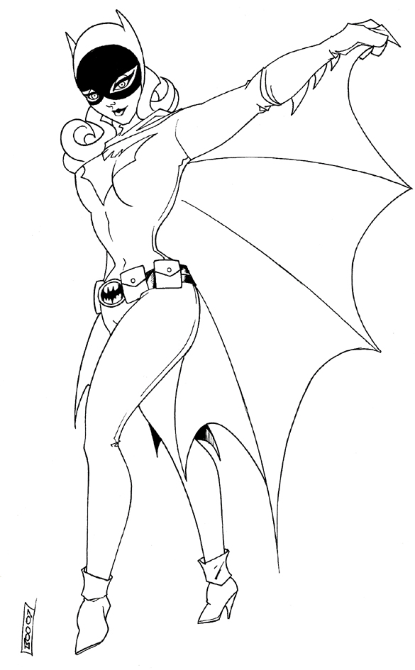 585x945 Batgirl Yvonne Craig By Theboo