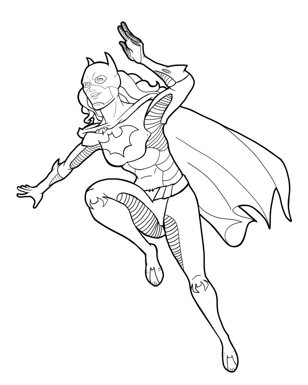 Batgirl Drawing