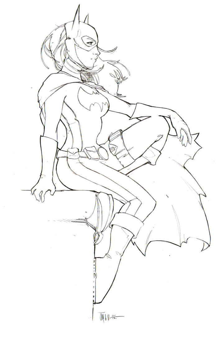 695x1150 Nouveau Batgirl Stephanie Brown By Jay A De Foy Batman Heroes