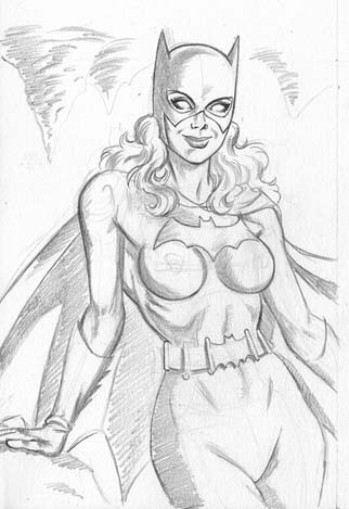 322x469 To Draw Batgirl