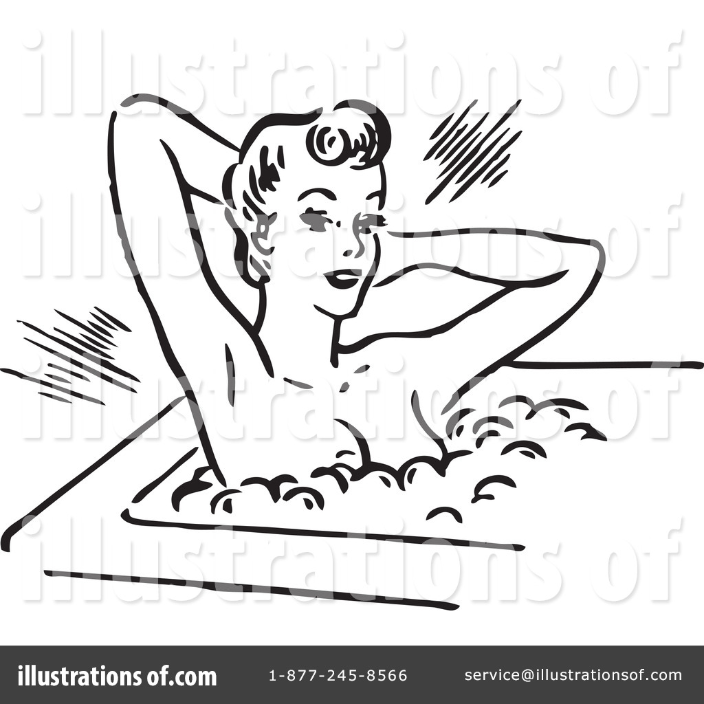 1024x1024 Simple Bubble Bath Drawing Feet Out Of Bubblebath Stock