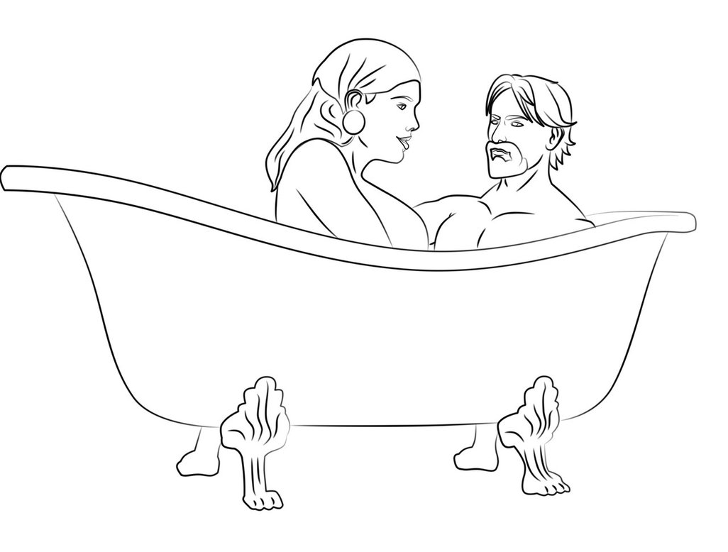 1026x778 Bath Time Da2 By Vierna Drottingu