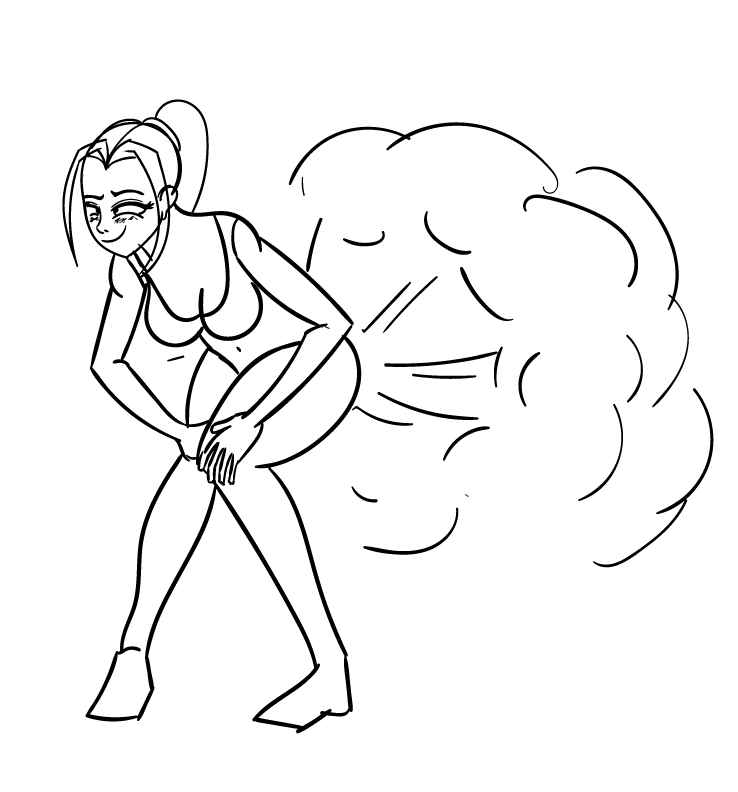 738x792 Bathing Suit Farts Quick Sketch By Lolotron5