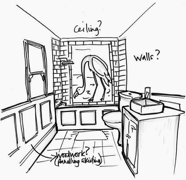 601x581 To Da Loos The Flamingo Bathroom