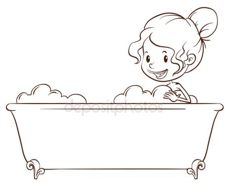 450x366 Bathtub Stock Vectors, Royalty Free Bathtub Illustrations