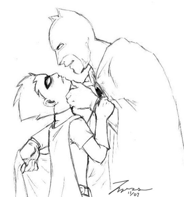600x643 Batman And Robin Yaoi By Tyrus San