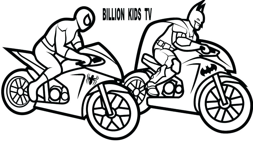 1024x576 Batman Car Coloring Pages