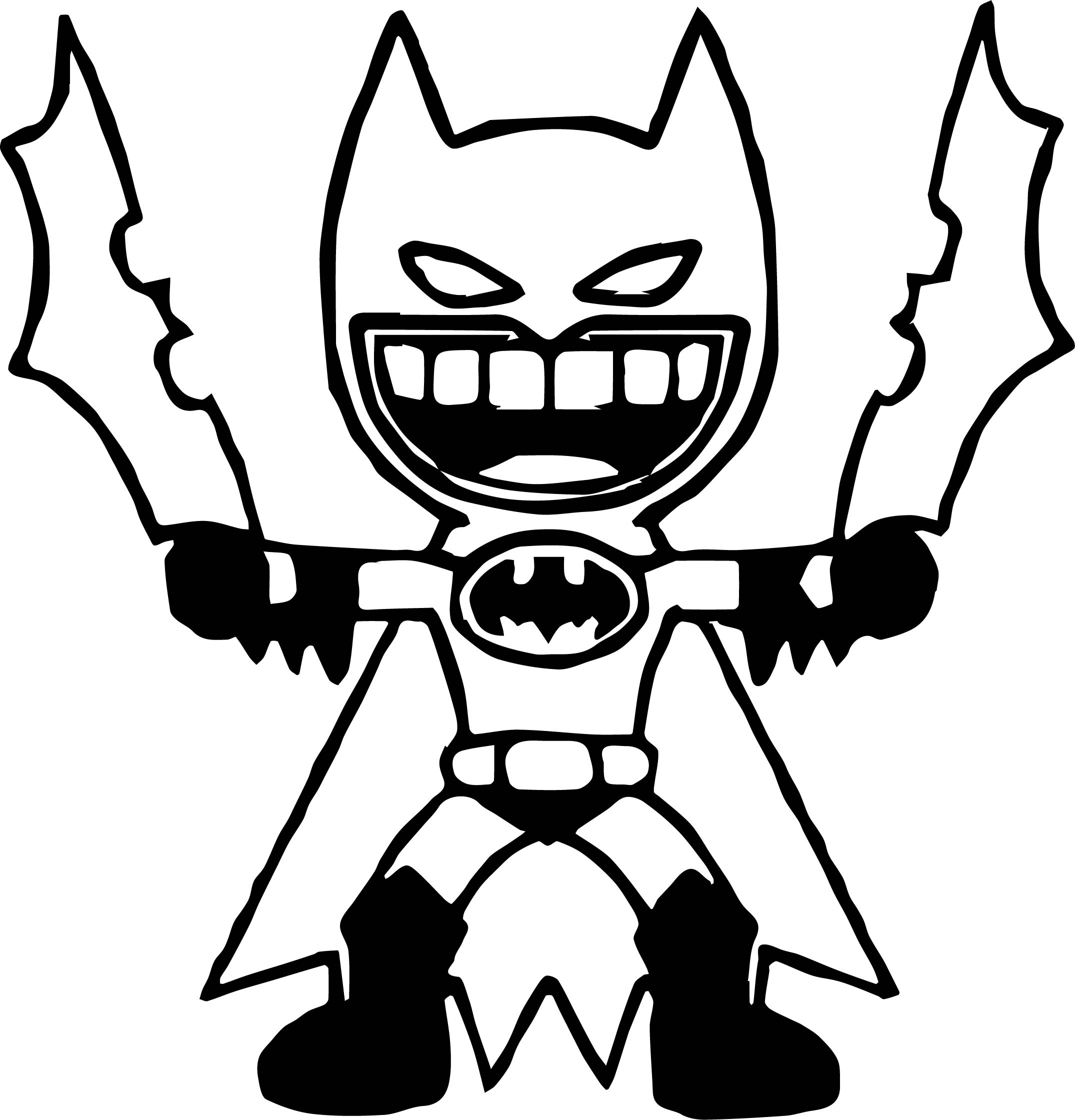 2150x2240 How To Draw Batman Coloring Page Wecoloringpage