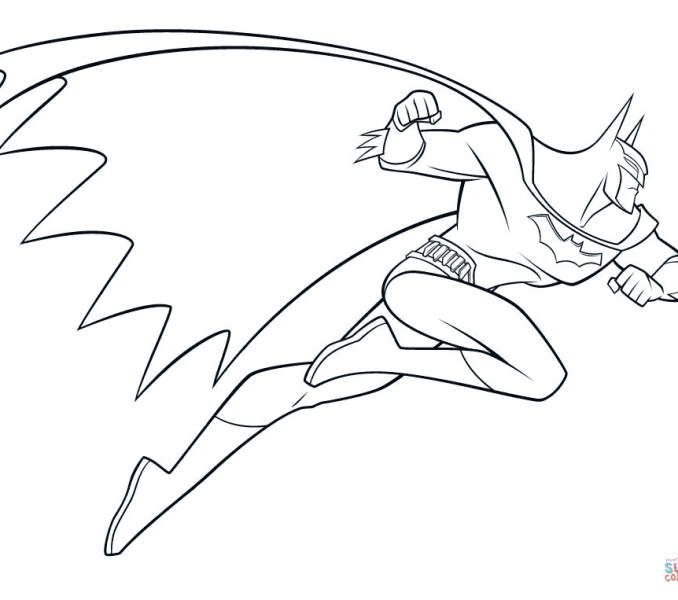 678x600 Batman Pictures For Coloring Kids Coloring Page