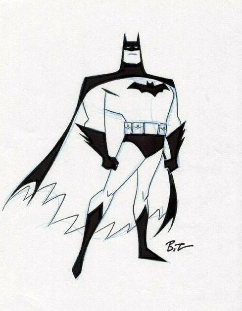 489x629 Batman With Solid Logo