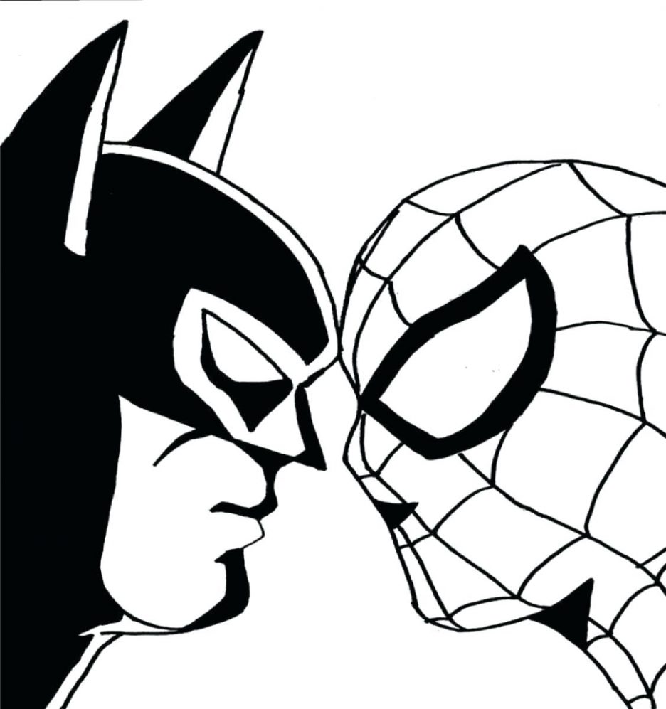 936x997 Batman And Robin Coloring Pages