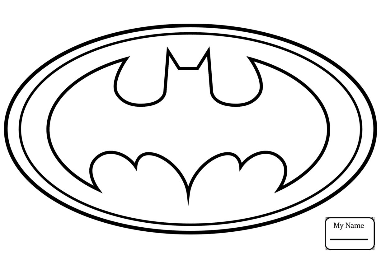1224x820 Batman Cartoons Batman Logo Coloring Pages For Kids