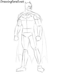 236x299 How To Draw Batman Fun Drawing Lessons For Kids Amp Adults