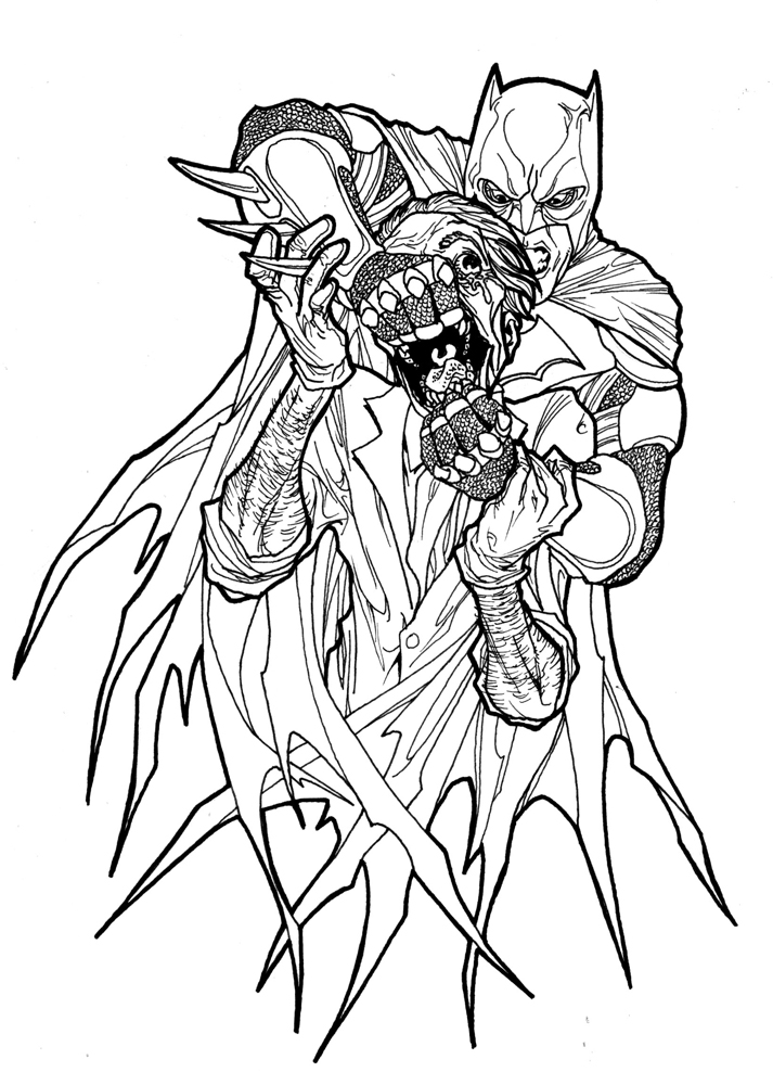 713x1000 Batman Vs Joker By Paterdixit