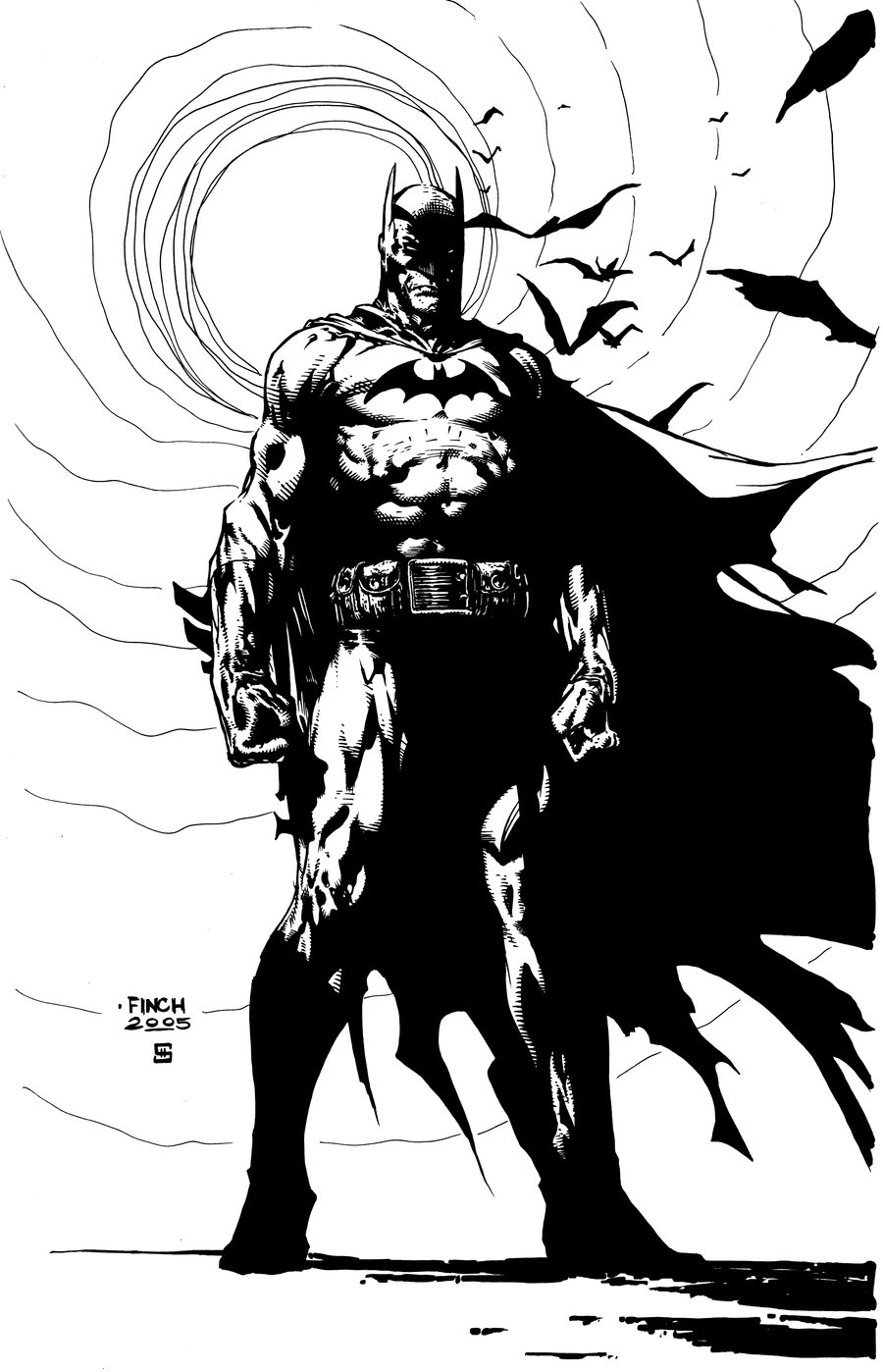 900x1398 Batman Inks By Shoveke