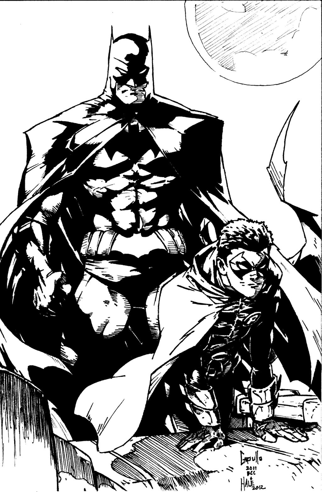 1024x1564 Greg Capullo Batman Art