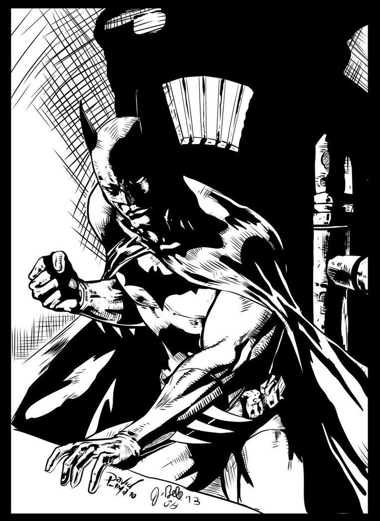 Batman Ink Drawing at GetDrawings | Free download