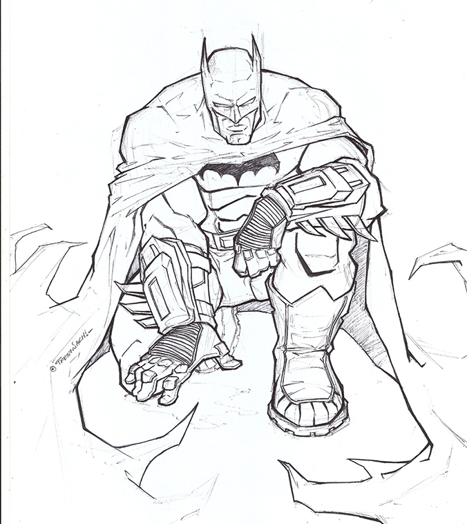 676x758 Batman By Ifesinachi